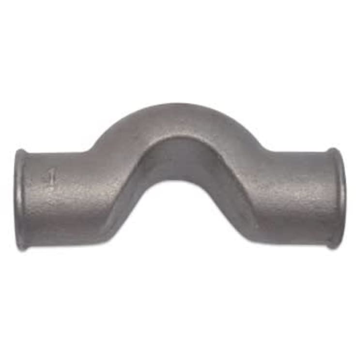 1" svart s-rör