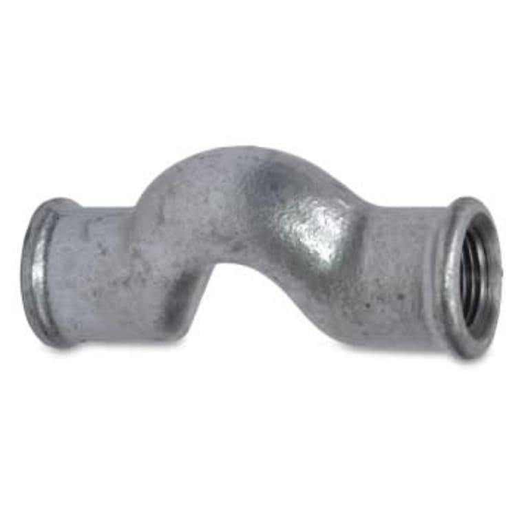 3/4" galvaniserat s-rör