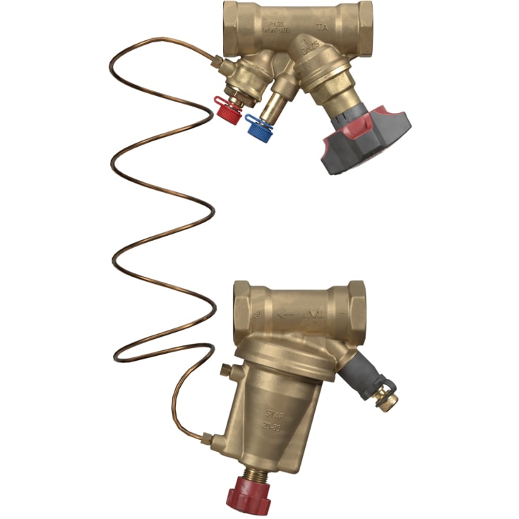 IMI TA STAP/STAD 1/2" balanseringsventil och differenstryckregulator - paket