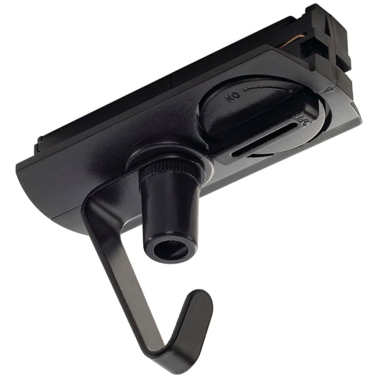 SLV 1F pendeladapter med krok, svart