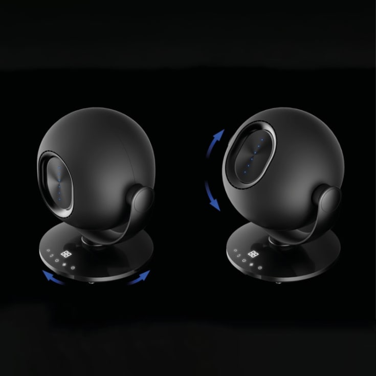 Thermex Jet Ball bordventilator, Ø31 cm, sort