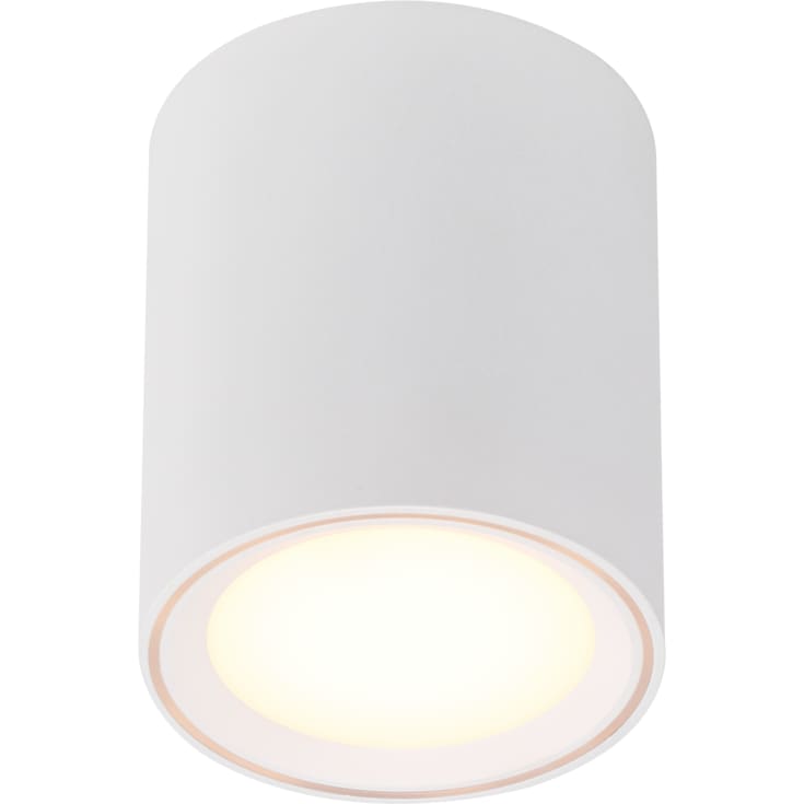 Nordlux Fallon Long påbygningsspot, hvid