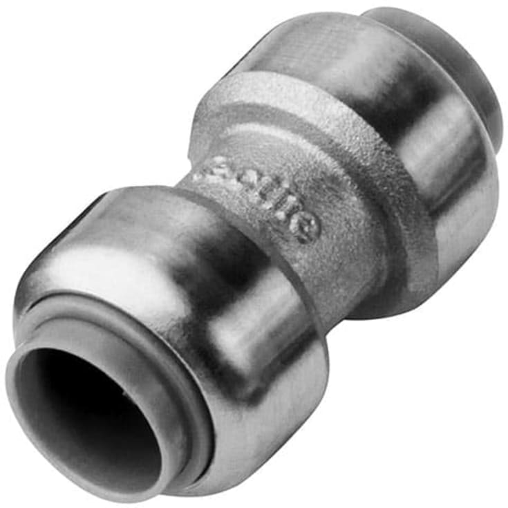 Roth rustfri indstik samlemuffe 15 mm