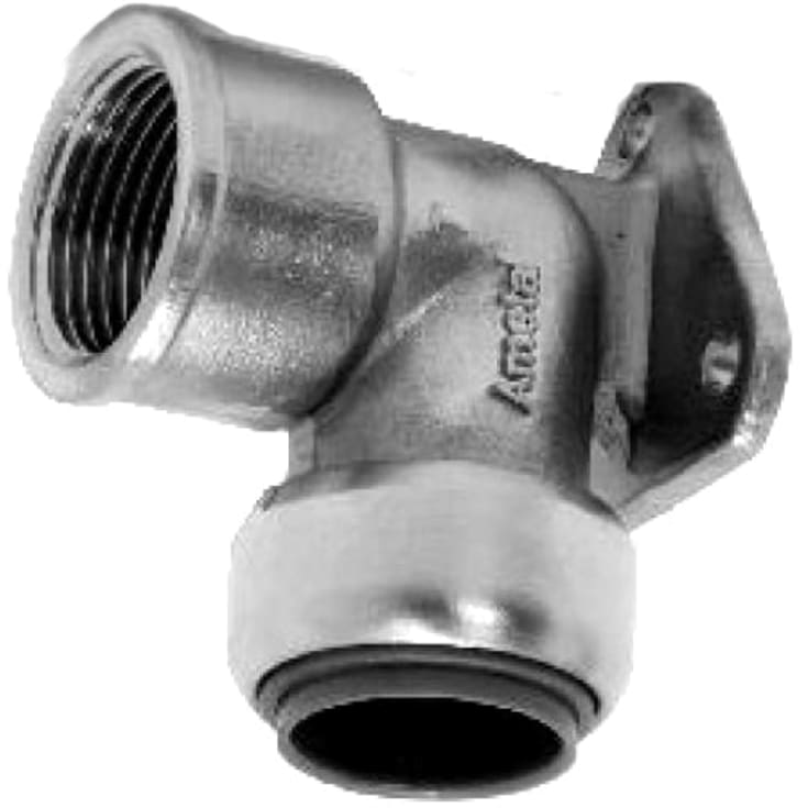 Roth rostfritt instick däckvinkel 22 mm x 1/2"