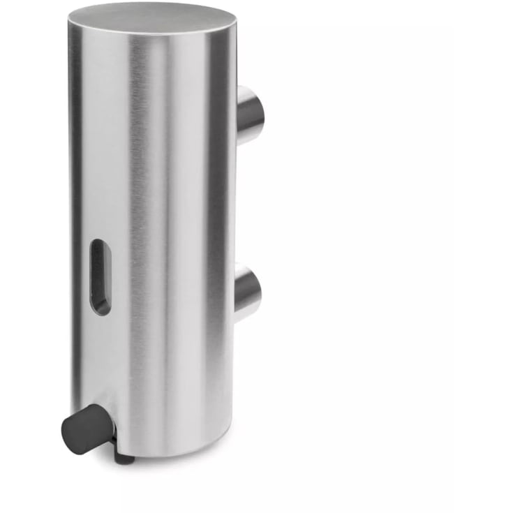 D line sæbedispenser, børstet rustfrit stål