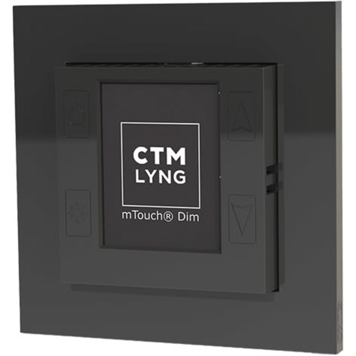 mTouch DIM-R, dimmer, blank svart