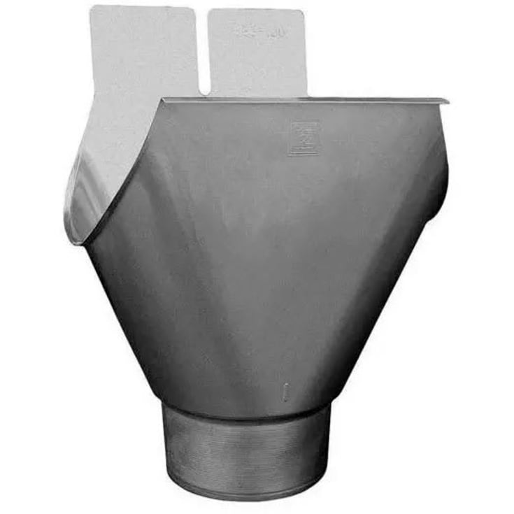 333 x 76 mm Rheinzink ekspansjonstapp halvrund