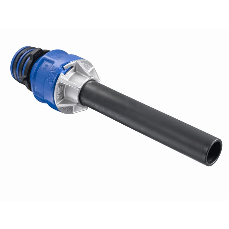 Supa Lock™ beslag med PE-rør 40mm