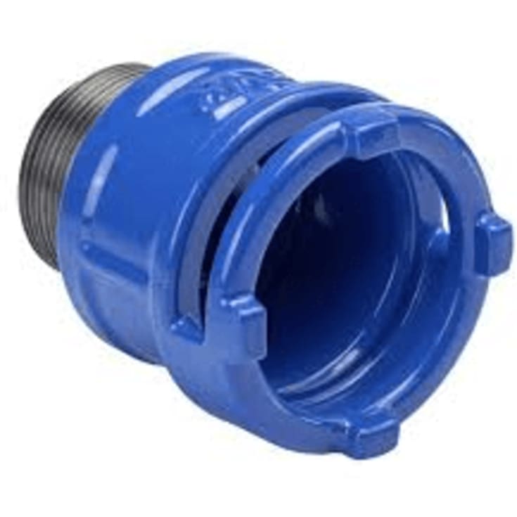 Supa Lock DN32 overgang med 2" udvendigt gevind, PN16