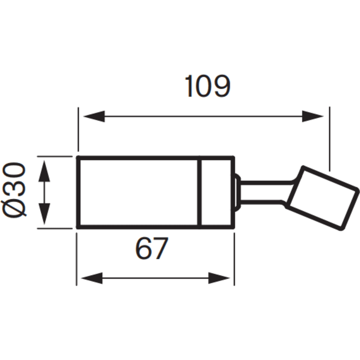 Tapwell XSUP 020 handduschhållare, krom