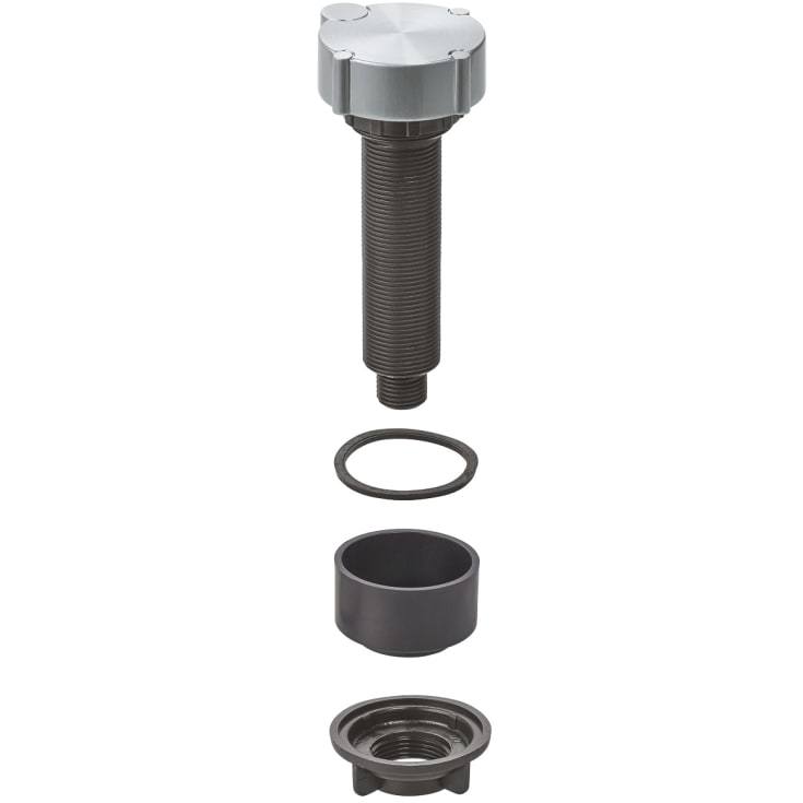 Grohe K800 drejeknap, rund, rustfrit stål