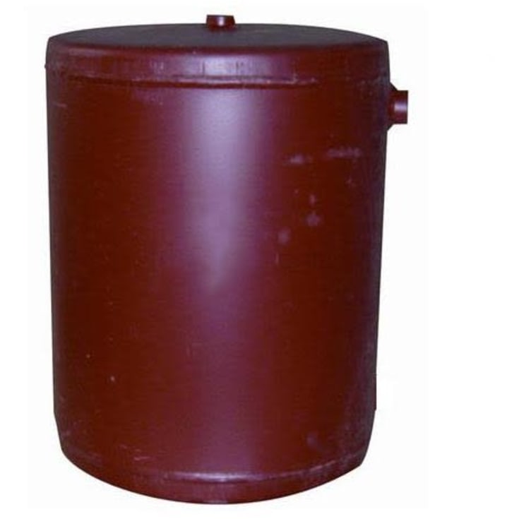 Ekspansionsbeholder, åben, varmeslange, 50 liter