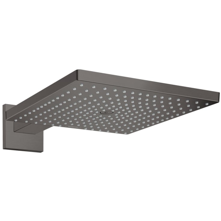 Hansgrohe Raindance brusehoved, 30x30 cm, børstet sort krom