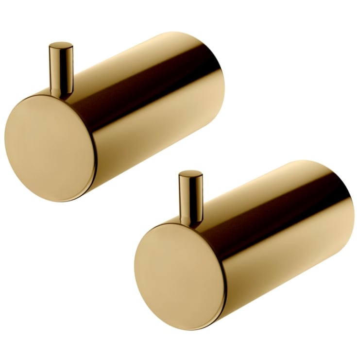 Tapwell TA242 handdukskrok, 2 st, mässing