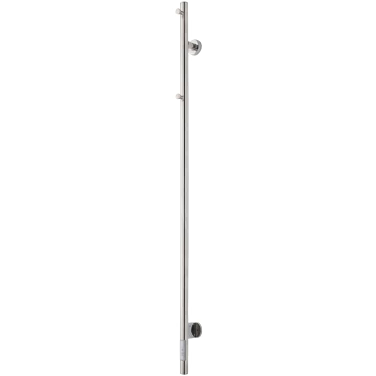 TVS Eldo 1 håndkletørker, el, 6x140 cm, polert rustfritt stål