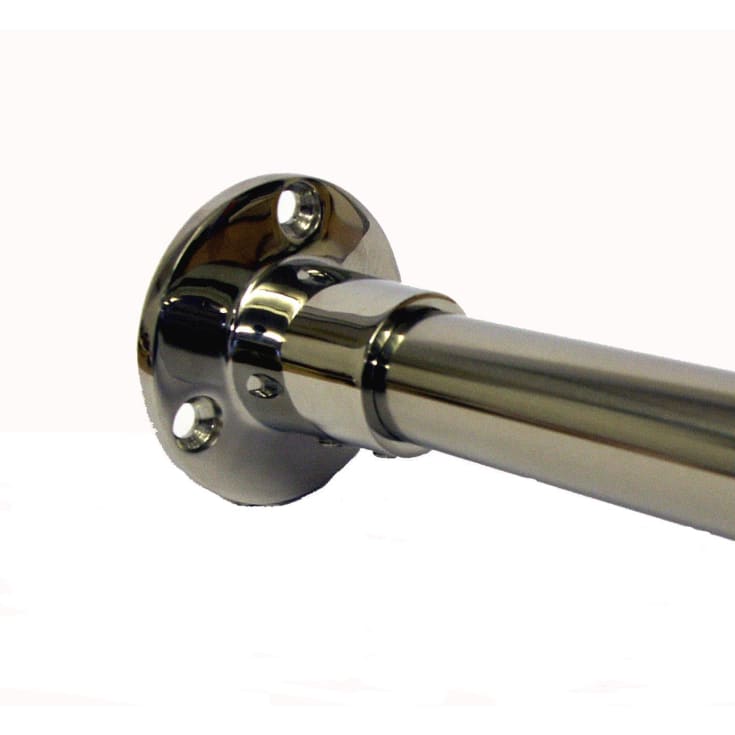 Van Der P dusjforhengstang, 50 cm, rustfritt stål