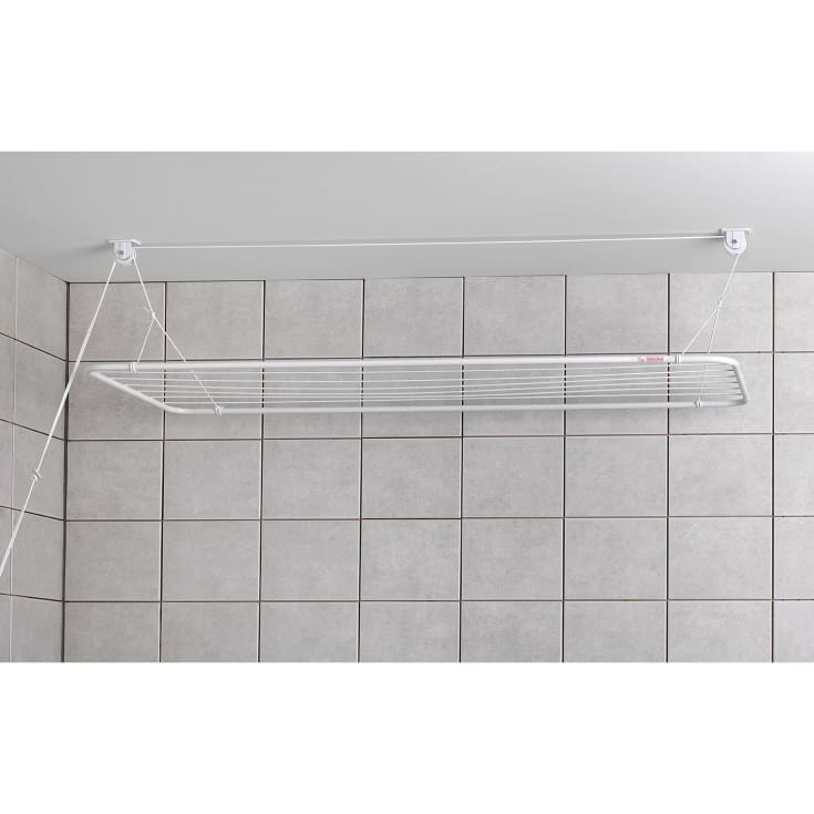 Van Der P torkstativ, 50x100 cm, vit