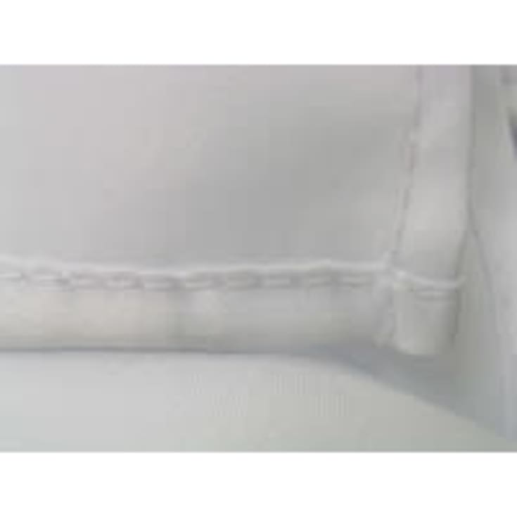 Van Der P Unicolor badeforhæng, 180x190 cm, hvid