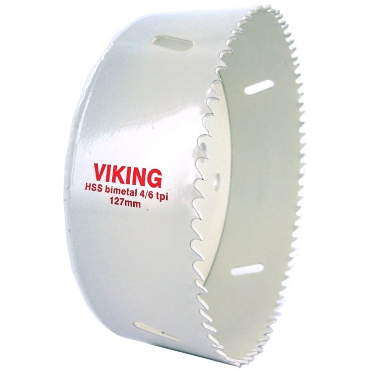 Viking hullsag, HSS, 8 % kobolt, bimetall, uten holder, 127 mm