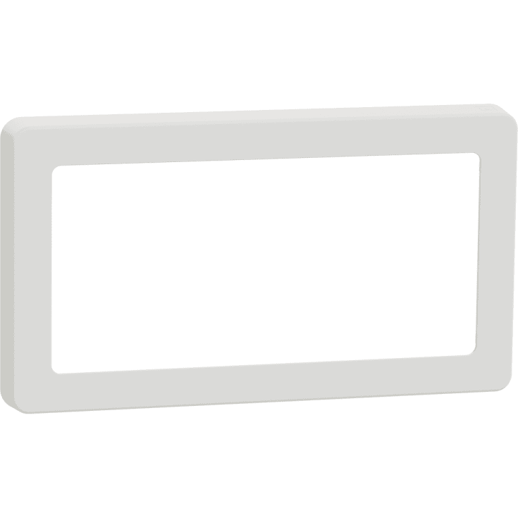 LK Fuga Base 63 ramme, 2 modul, hvid