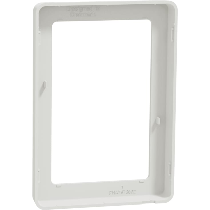 LK Fuga Base 63 ramme, 1,5 modul, hvid