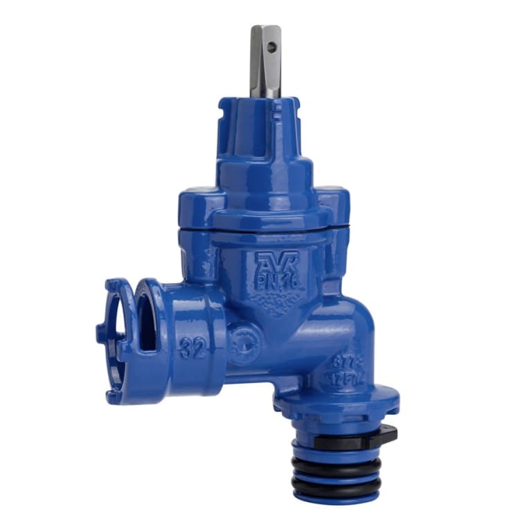 Supa Lock™ vinkelventil med hylsa DN32