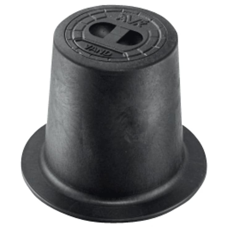 AVK dæksel 130mm polyamid, prop af støbejern