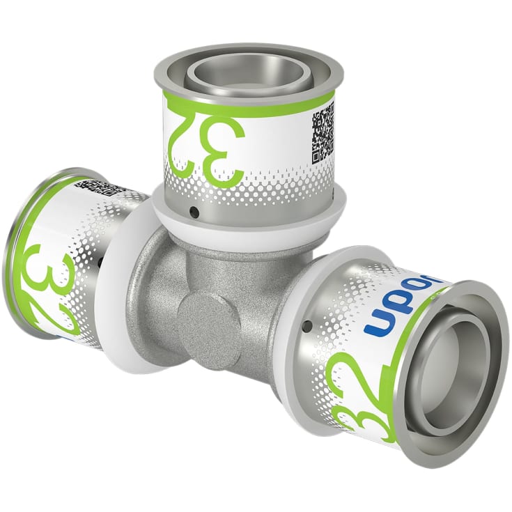 Uponor S-Press Plus tee, 32 x 32 x 32 mm