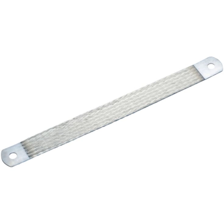 Fortinnet jordfletningsbånd 120A, 500 mm, 16 mm², Ø8,5 mm, MBJ16