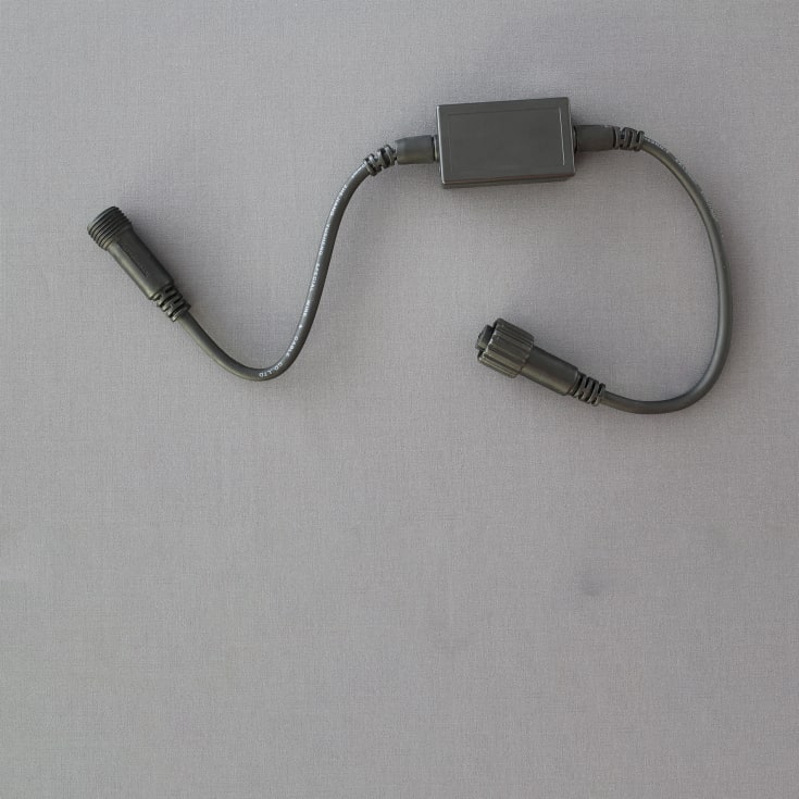 MK Quickfix LED adapter, 230V, sort