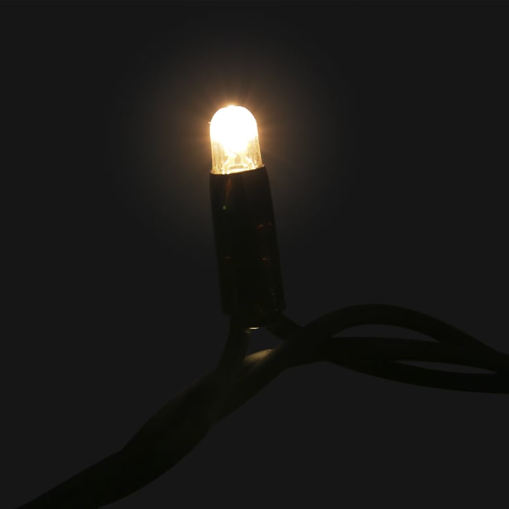 MK Drape Lite LED lyskæde, 1200 varmhvid, 230V