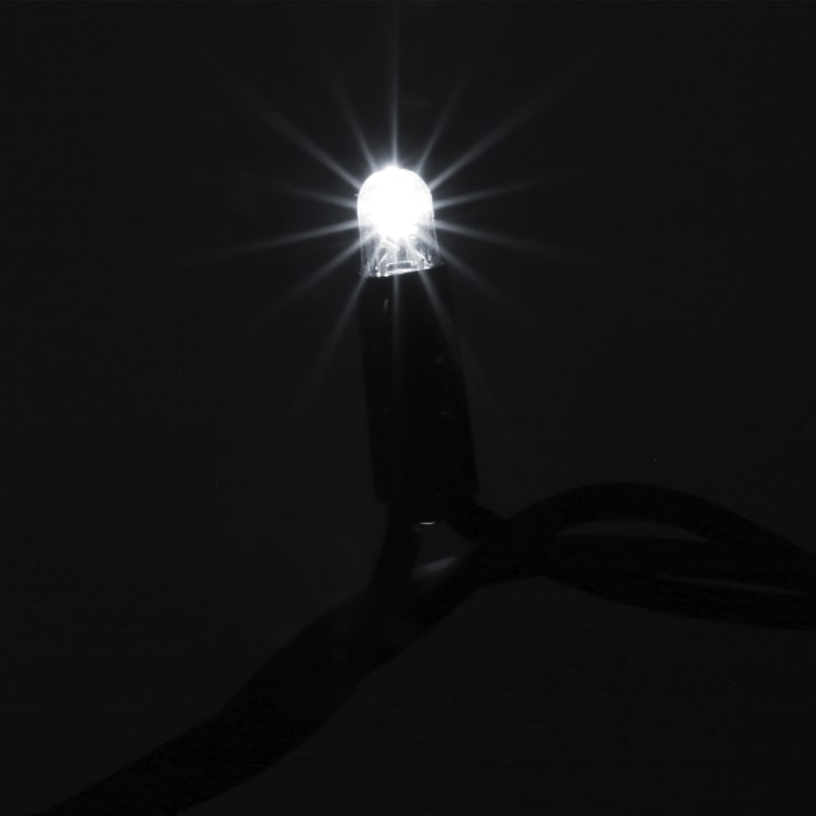 MK Ice Lite LED lyskæde, 150 koldhvid, 24 koldhvid, 230V