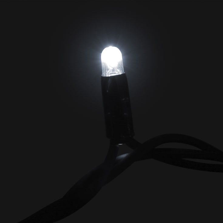MK Giant Ice Lite LED lyskæde, 304 koldhvid, 230V