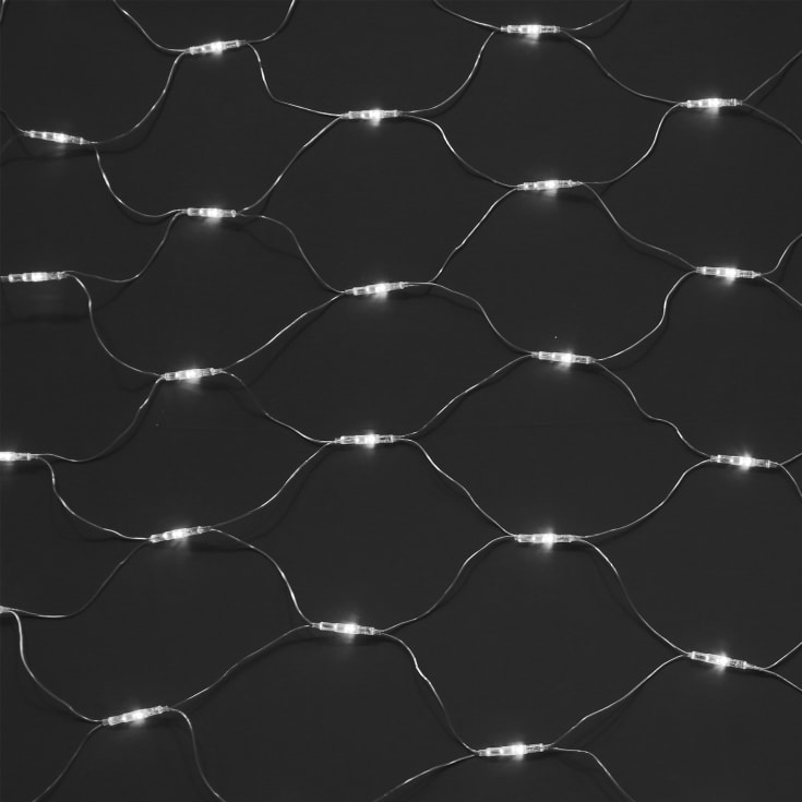 MK Mesh Lite LED lyskæde, 200 koldhvid, 36V