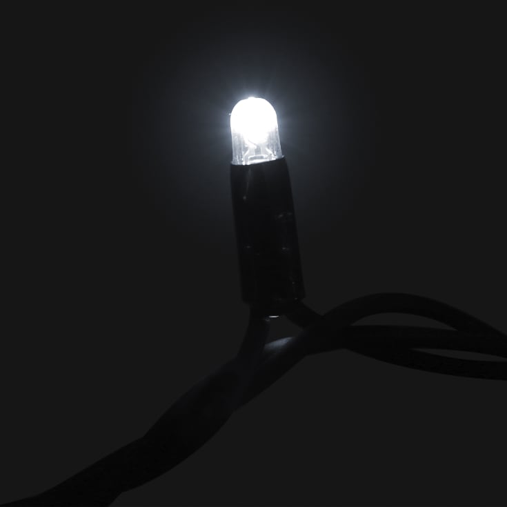MK Drape Lite LED lyskæde, 200 koldhvid, 36V