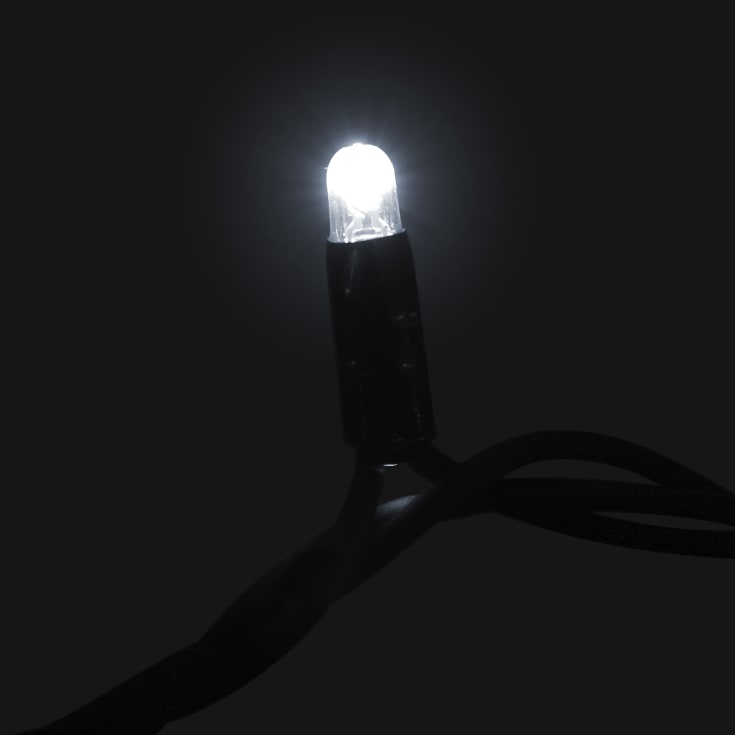 MK Drape Lite LED lyskæde, 400 koldhvid, 36V