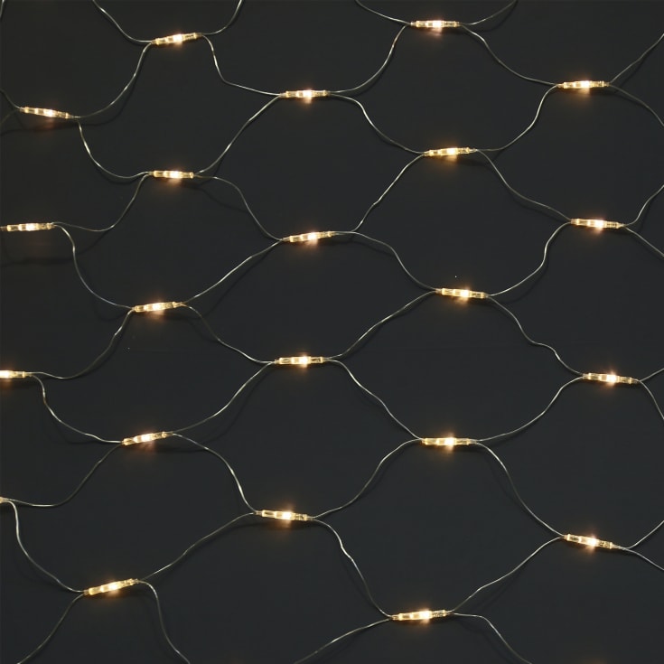 MK Mesh Lite LED lyskæde, 96 varmhvid, 36V