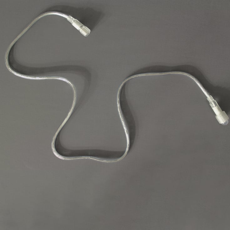 MK Quickfix forlængerkabel, 36V, 1 meter, transparent