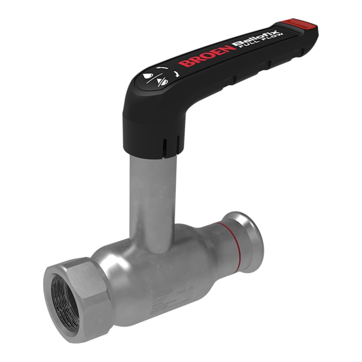 Broen Ballofix Full Flow FZ 28x1 DN25 høyspindel.