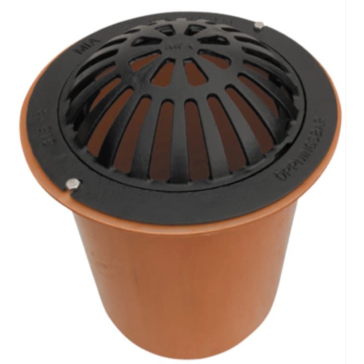 315 mm kupolsillock med PP teleskoprör, segjärn, öppningsbart