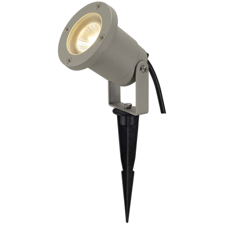 SLV Nautilus 10 utomhuslampa, silvergrå