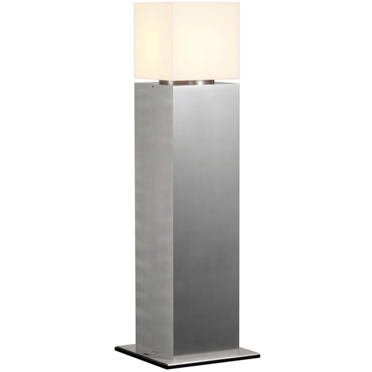 SQUARE POLE 60 sänglampa, E27, rostfritt stål 304