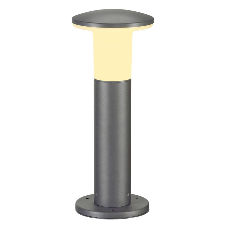 SLV Alpa Mushroom 45 trädgårdslampa, stengrå