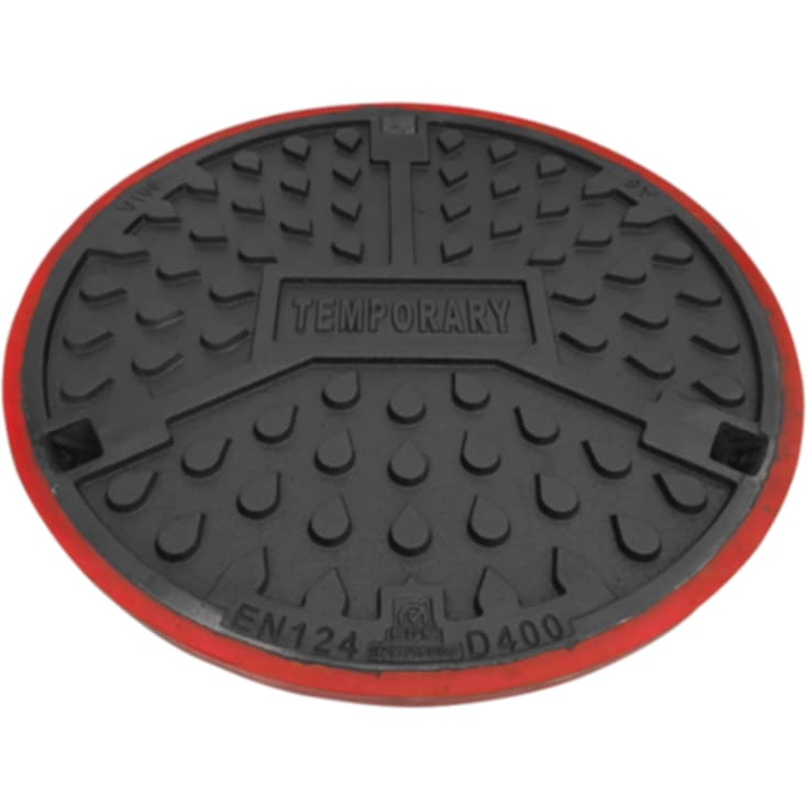 MIA Temporary A6 underhållslock, D400, segjärn