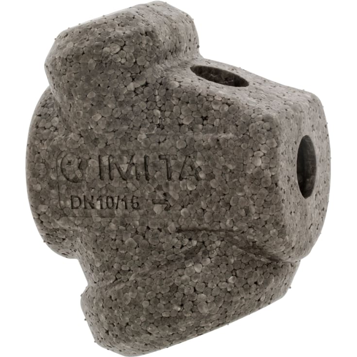 IMI 3/8" - 3/4" isoleringslock, vit