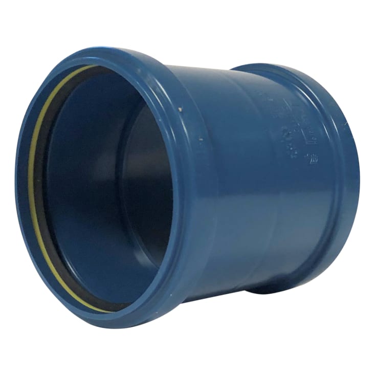 Kaczmarek 160 mm blå PP-regnvandsdobbeltmuffe