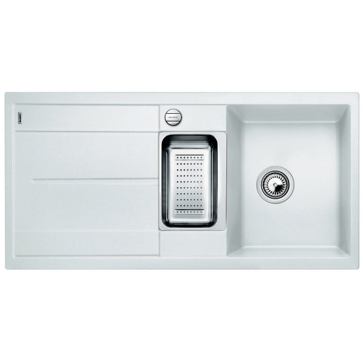 Blanco Metra 6S-F kjøkkenvask, 99x49 cm, t, hvit
