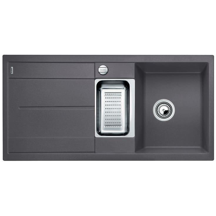 Blanco Metra 6S-F kjøkkenvask, 99x49 cm, grå