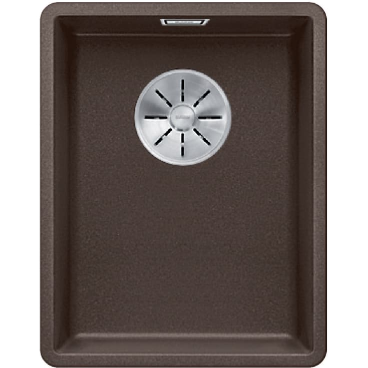 Blanco Subline 320-F kjøkkenvask, 34,7x42,7 cm, brun