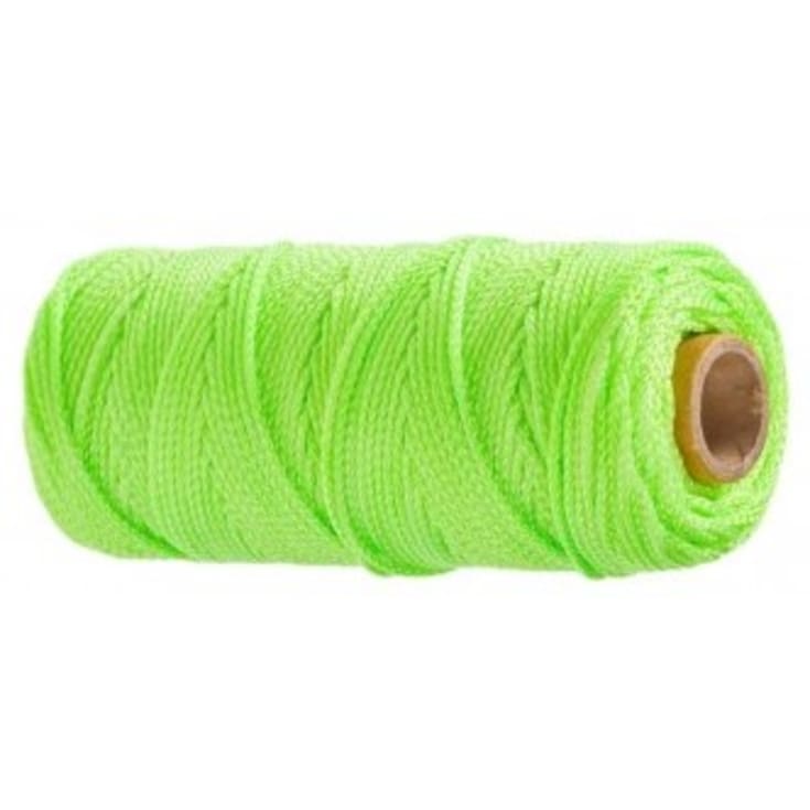 Murersnor 6/8 - 110meter - fluorescrende grøn